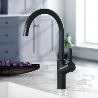 Смеситель для кухни Damixa Eclipse  310720300 высокий черный